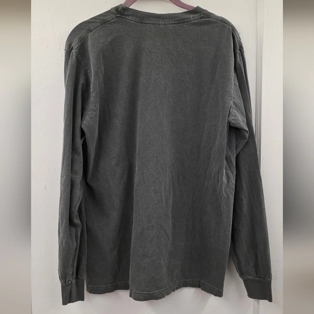Comfort Colors Charcoal NRHA Futurity Long Sleeve Tee with Gold Logo